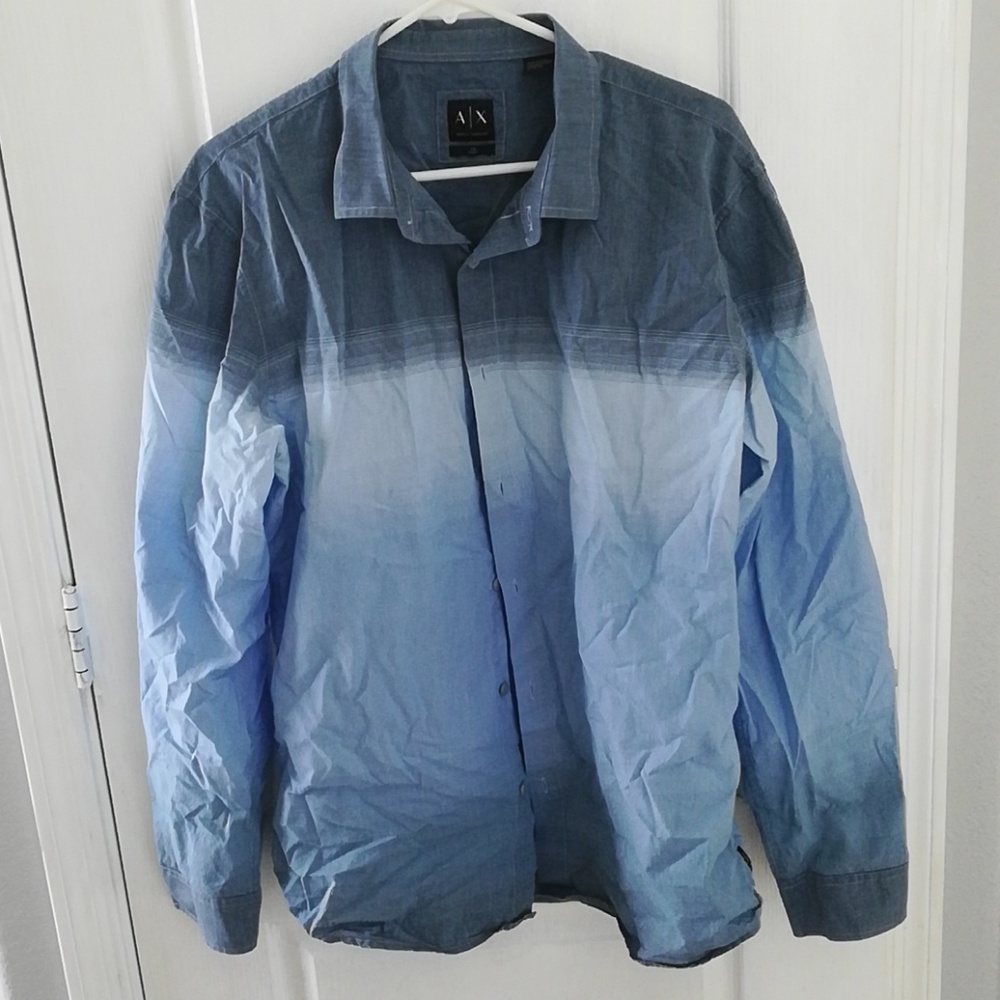 Armani exchange casual dress shirt